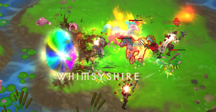 A screenshot of Whimsyshire in Diablo III