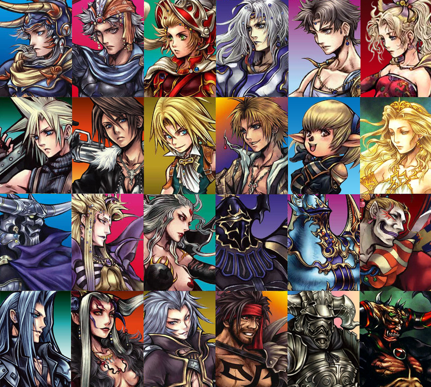 Dissidia: Final Fantasy character roster