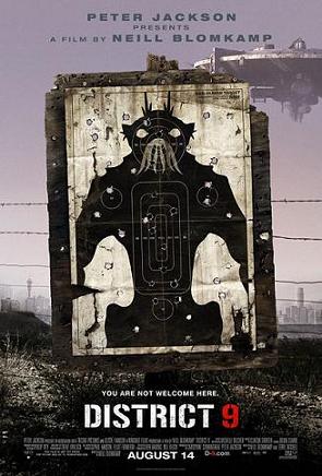 District 9 theatrical poster