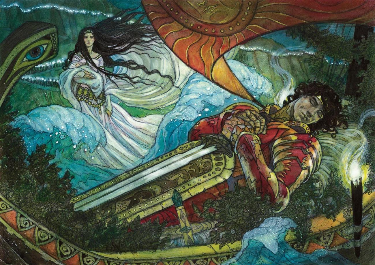Magic: The Gathering card - Path to Exile, illustrated by Rebecca Guay