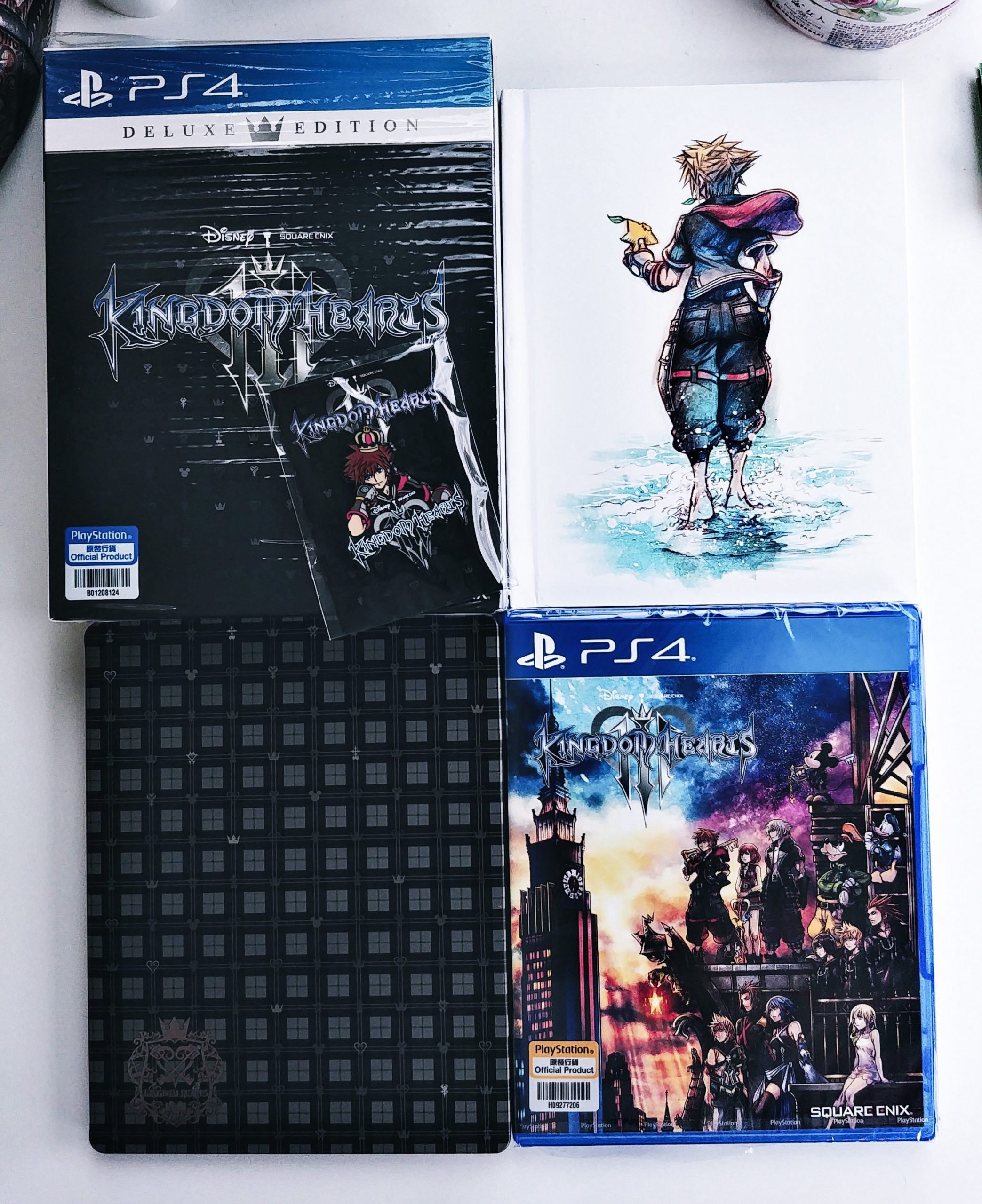  Kingdom Hearts 3 Deluxe Edition (PS4) : Video Games