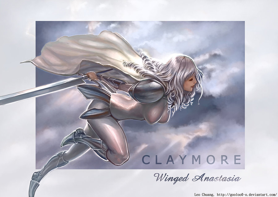 Claymore Anastasia - fan art by Leo Chuang