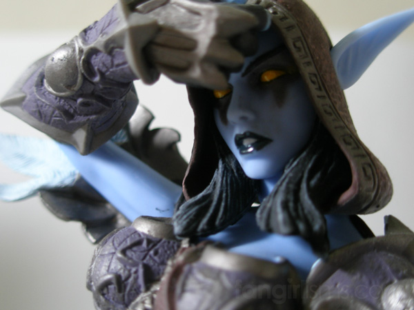 DC Unlimited: Sylvanas Windrunner figure - face close up
